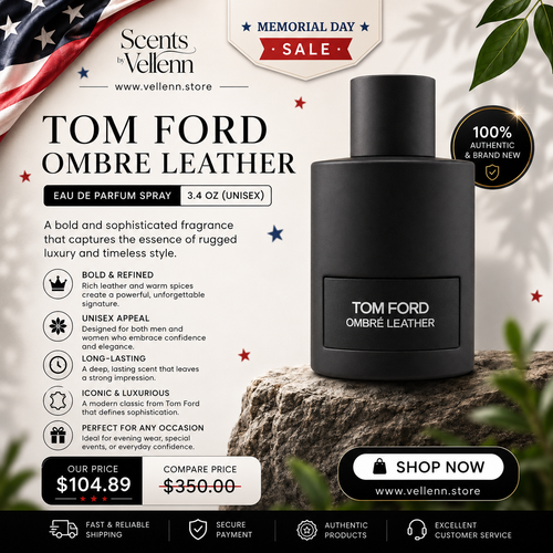 Tom Ford Ombre Leather Eau de Parfum Spray 3.4 oz